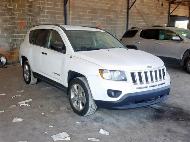 1C4NJCBA5ED718895 - 2014 JEEP COMPASS SP 白色 照片 1