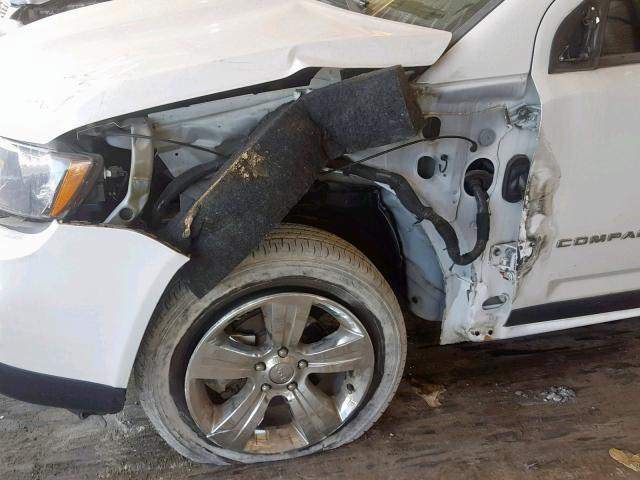 1C4NJCBA5ED718895 - 2014 JEEP COMPASS SP 白色 照片 9