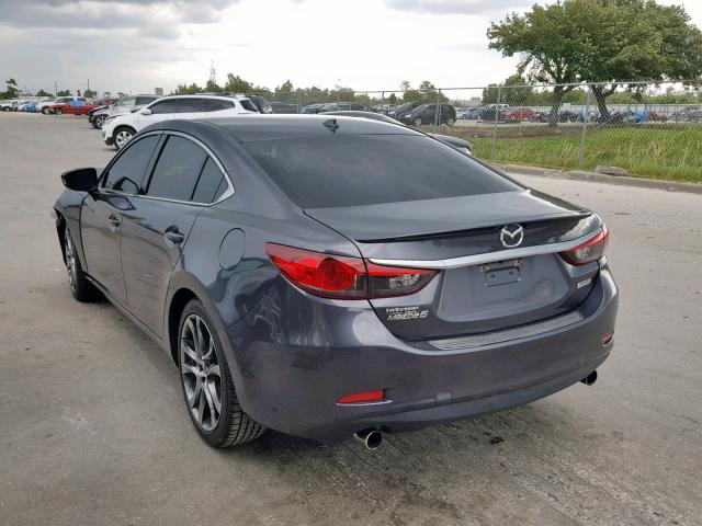 JM1GJ1W59F1181266 - 2015 MAZDA 6 GRAND TO GRAY photo 3