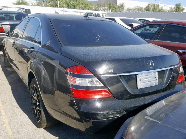 WDDNG71X59A251504 - 2009 MERCEDES-BENZ S 550 BLACK photo 3