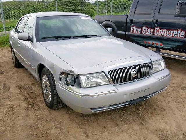 2MEFM74W43X623423 - 2003 MERCURY GRAND MARQ SILVER photo 1