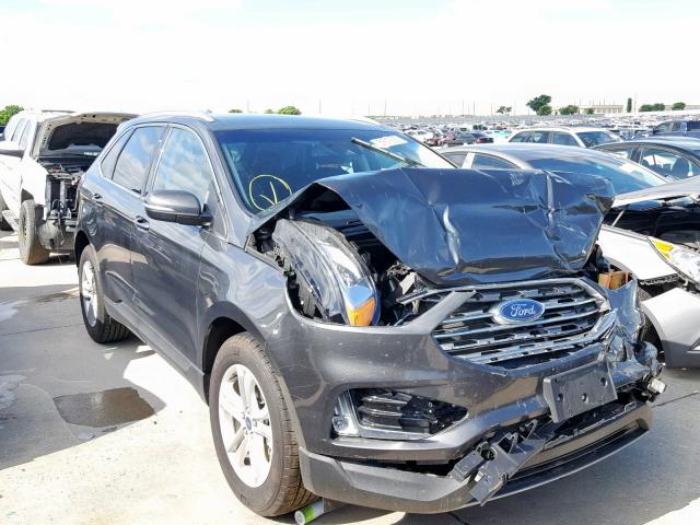 2FMPK3J96KBB68861 - 2019 FORD EDGE SEL GRAY photo 1