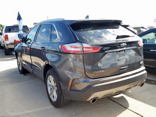 2FMPK3J96KBB68861 - 2019 FORD EDGE SEL GRAY photo 3