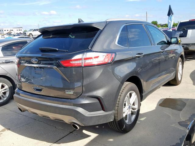 2FMPK3J96KBB68861 - 2019 FORD EDGE SEL GRAY photo 4