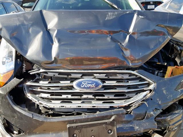 2FMPK3J96KBB68861 - 2019 FORD EDGE SEL GRAY photo 7