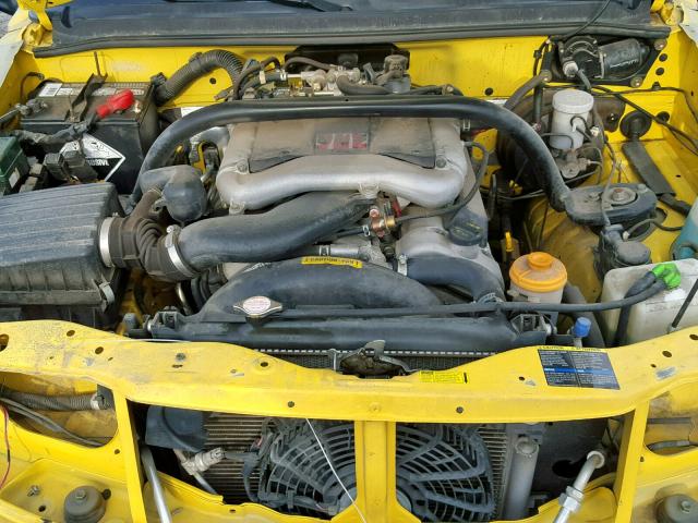 2CNBJ734646909303 - 2004 CHEVROLET TRACKER ZR YELLOW photo 7