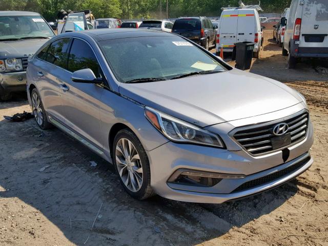 5NPE34AB3FH148658 - 2015 HYUNDAI SONATA SPO SILVER photo 1