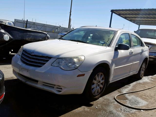 1C3LC46K18N218827 - 2008 CHRYSLER SEBRING LX WHITE photo 2