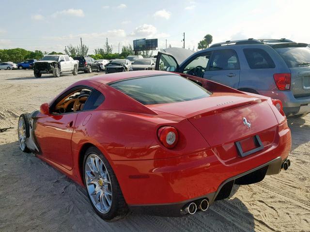 ZFF60FCAXA0170967 - 2010 FERRARI 599 GTB FI RED photo 3