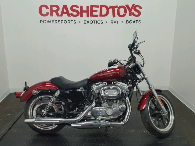 1HD4CR213GC444287 - 2016 HARLEY-DAVIDSON XL883 SUPE RED photo 1