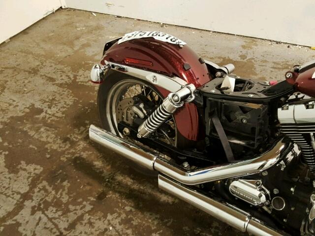 1HD1VAM11DC301264 - 2013 HARLEY-DAVIDSON FXDBP DYNA BURGUNDY photo 6