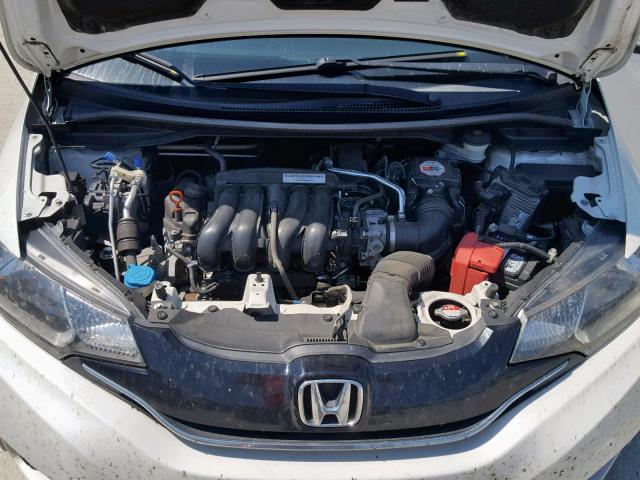 3HGGK5H84FM779992 - 2015 HONDA FIT EX WHITE photo 7