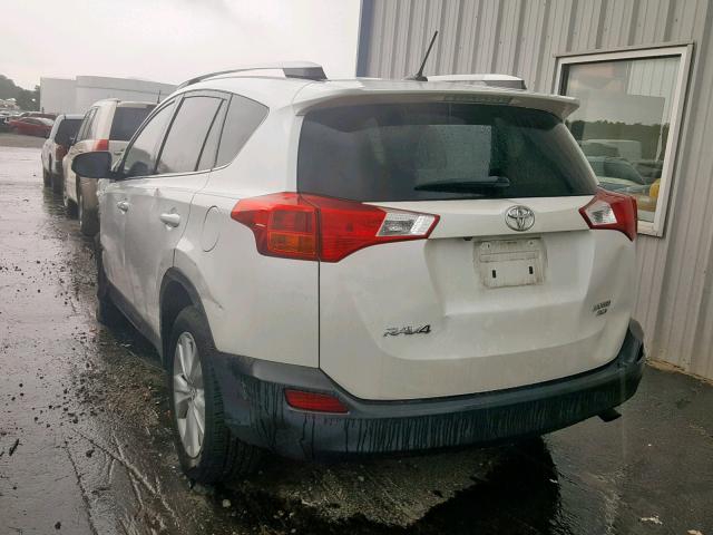 2T3DFREV5DW095259 - 2013 TOYOTA RAV4 LIMIT WHITE photo 3