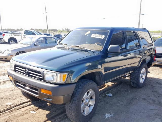 JT3VN29V9R0021416 - 1994 TOYOTA 4RUNNER VN GREEN photo 2