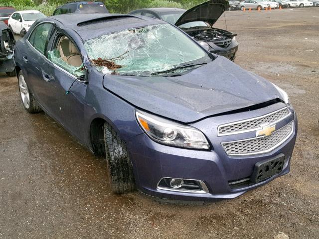 1G11J5SX2DF345177 - 2013 CHEVROLET MALIBU LTZ 蓝色 照片 1