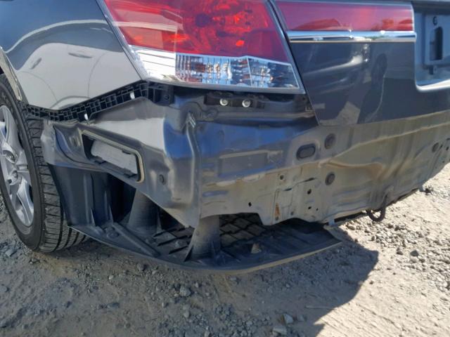 1HGCP2F43BA097885 - 2011 HONDA ACCORD LXP SILVER photo 9