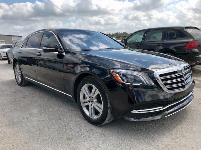 WDDUG6GB8JA402633 - 2018 MERCEDES-BENZ S 450 BLACK photo 1