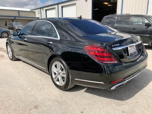 WDDUG6GB8JA402633 - 2018 MERCEDES-BENZ S 450 BLACK photo 3