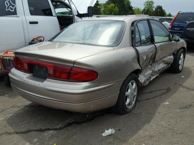 2G4WB55K321160565 - 2002 BUICK REGAL LS GOLD photo 4