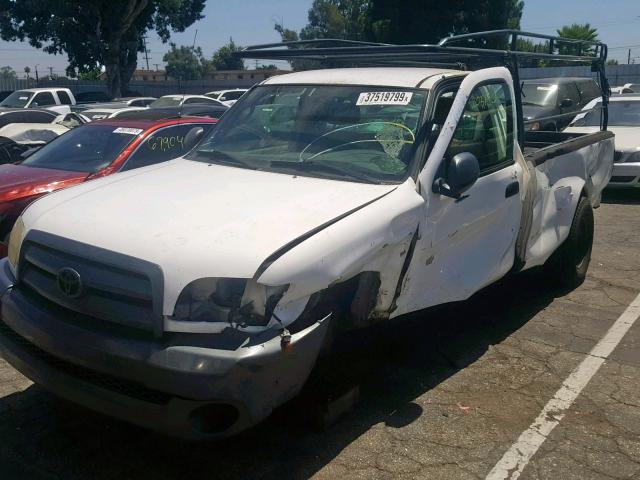 5TBJN32173S384270 - 2003 TOYOTA TUNDRA WHITE photo 2