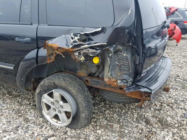 1D8HB48P67F578330 - 2007 DODGE DURANGO SL BLACK photo 10