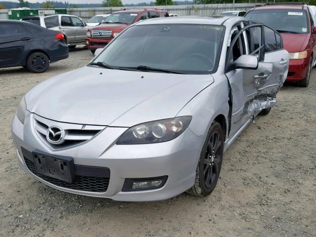 JM1BK323471667346 - 2007 MAZDA 3 S SILVER photo 2