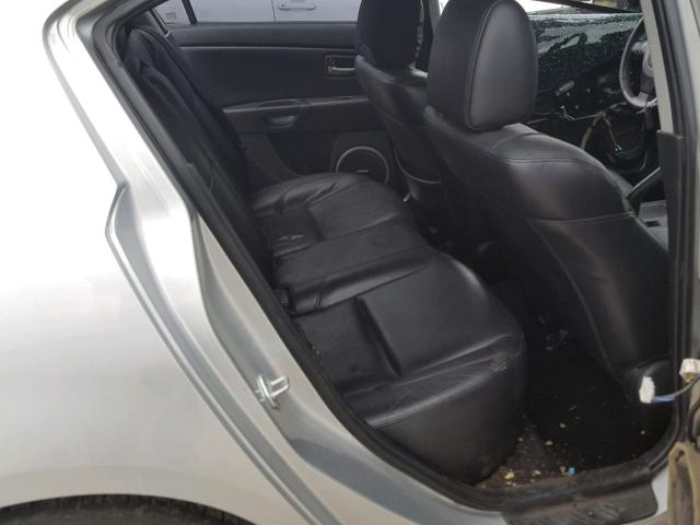 JM1BK323471667346 - 2007 MAZDA 3 S SILVER photo 6