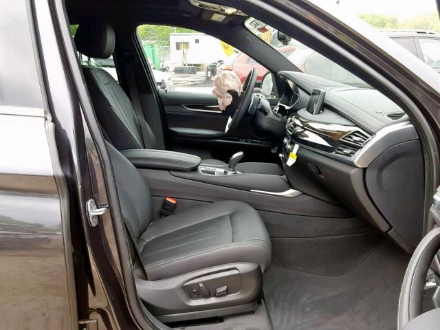 5UXKU2C59K0Z63173 - 2019 BMW X6 XDRIVE3 BLACK photo 5