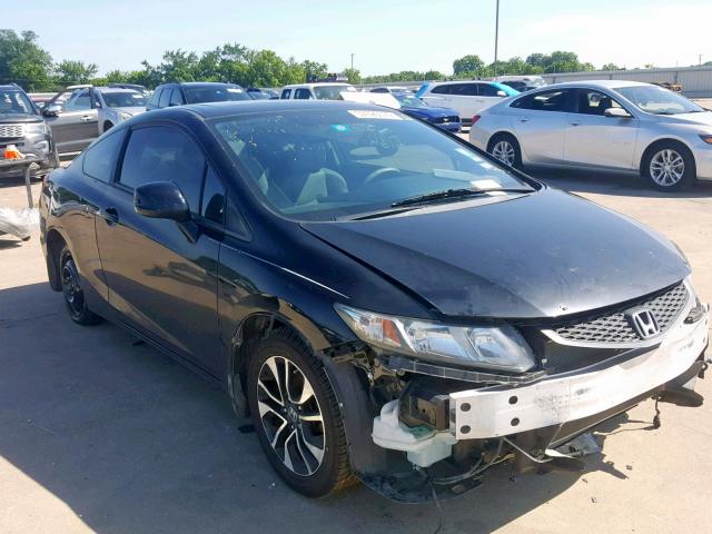 2HGFG3B00DH504622 - 2013 HONDA CIVIC EXL BLACK photo 1