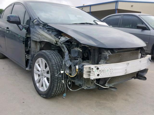 2HGFB2F93CH322705 - 2012 HONDA CIVIC EXL BLACK photo 9