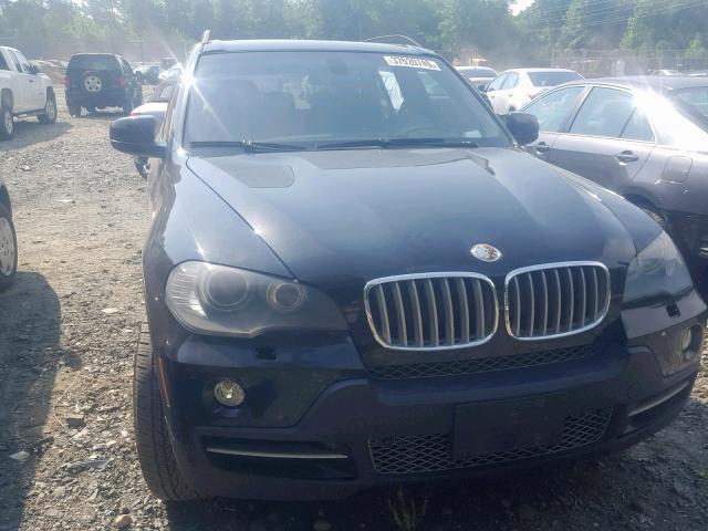5UXFE83558L165696 - 2008 BMW X5 4.8I BLACK photo 9