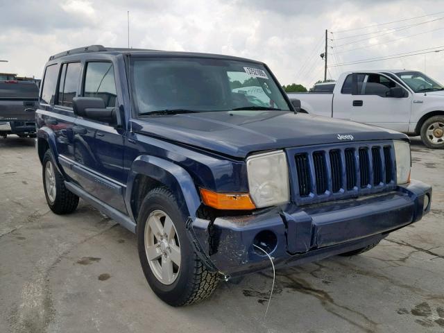 1J8HG48K46C173502 - 2006 JEEP COMMANDER 蓝色 照片 1