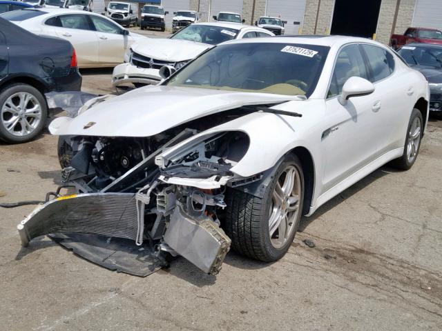 WP0AD2A70CL045250 - 2012 PORSCHE PANAMERA S WHITE photo 2