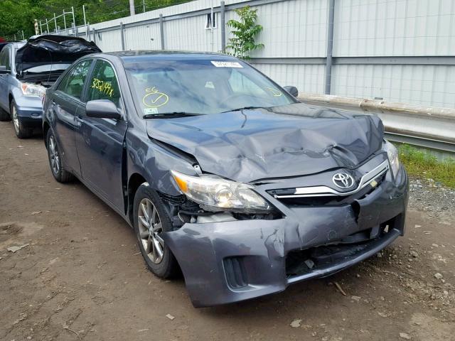 4T1BB3EKXAU125852 - 2010 TOYOTA CAMRY HYBR GRAY photo 1