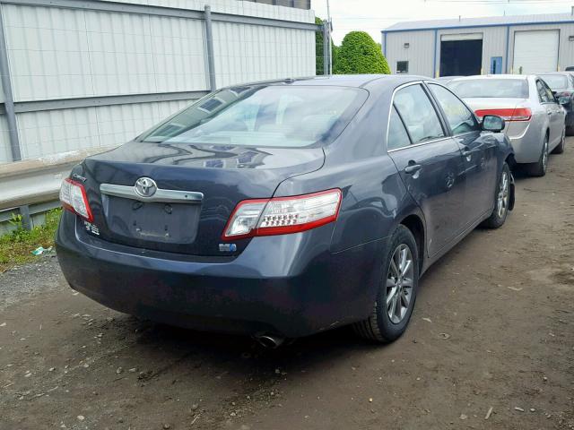 4T1BB3EKXAU125852 - 2010 TOYOTA CAMRY HYBR GRAY photo 4