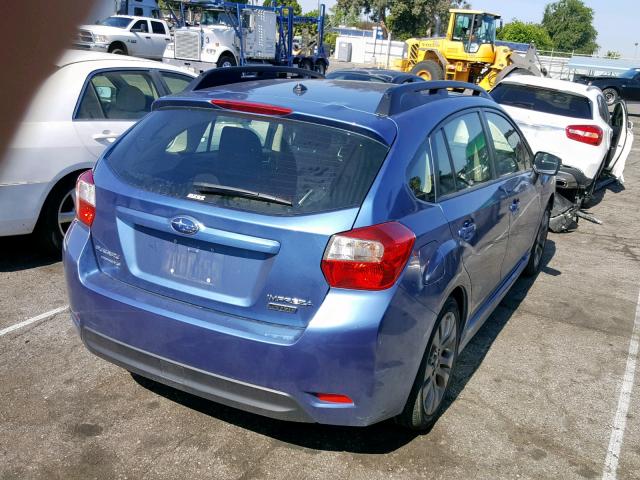 JF1GPAP67G8207674 - 2016 SUBARU IMPREZA SP BLUE photo 4