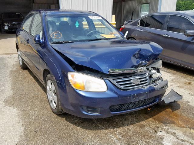 KNAFE121775436474 - 2007 KIA SPECTRA EX BLUE photo 1