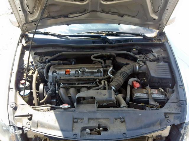 1HGCP2F88AA020608 - 2010 HONDA ACCORD EXL SILVER photo 7