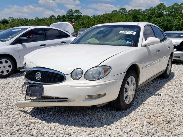 2G4WC582861307090 - 2006 BUICK LACROSSE C WHITE photo 2