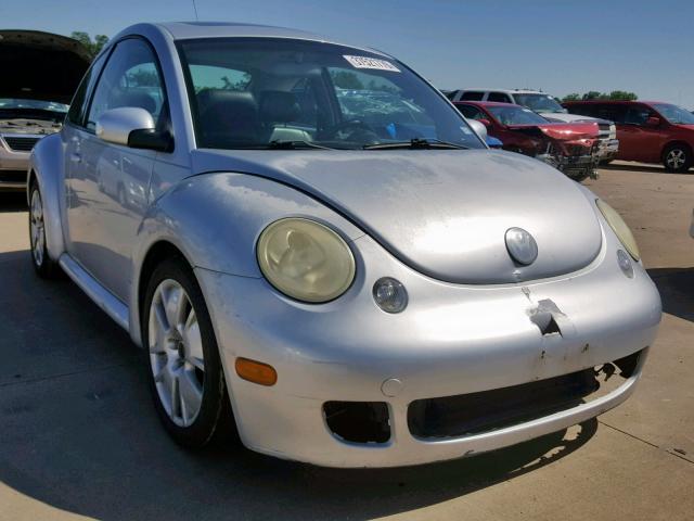 3VWFE21C03M431517 - 2003 VOLKSWAGEN NEW BEETLE ვერცხლისფერი ფოტო 1