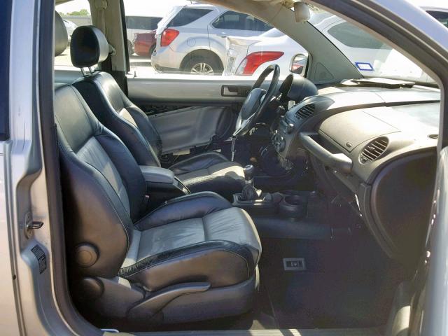 3VWFE21C03M431517 - 2003 VOLKSWAGEN NEW BEETLE ვერცხლისფერი ფოტო 5