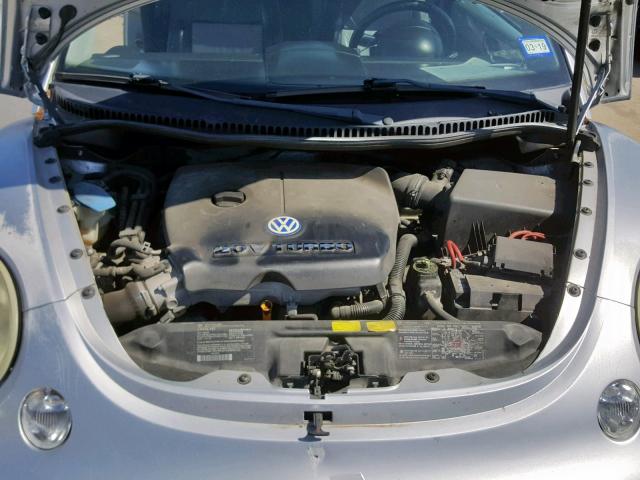 3VWFE21C03M431517 - 2003 VOLKSWAGEN NEW BEETLE ვერცხლისფერი ფოტო 7