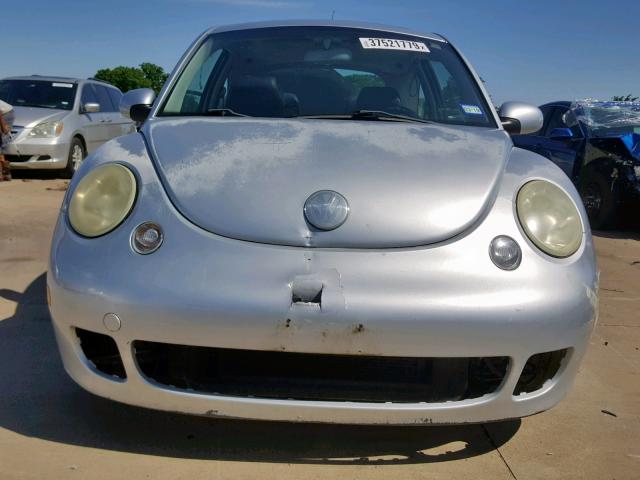 3VWFE21C03M431517 - 2003 VOLKSWAGEN NEW BEETLE ვერცხლისფერი ფოტო 9