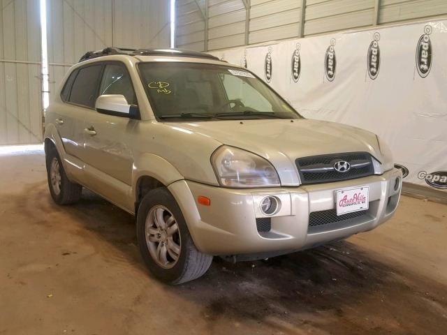 KM8JN12D06U368073 - 2006 HYUNDAI TUCSON GLS GOLD photo 1