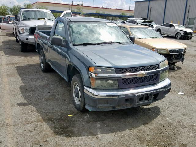 1GCCS148168328289 - 2006 CHEVROLET COLORADO BLUE photo 1