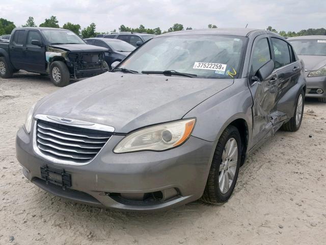 1C3CCBBG5DN635383 - 2013 CHRYSLER 200 TOURIN GRAY photo 2