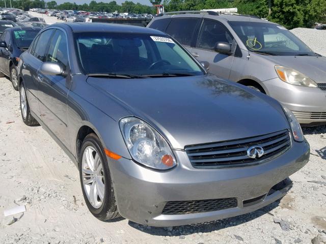 JNKCV51F45M300377 - 2005 INFINITI G35 GRAY photo 1