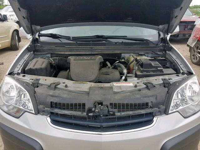 3GSCL33P59S537665 - 2009 SATURN VUE XE SILVER photo 7