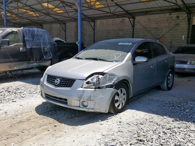 3N1AB61E78L740030 - 2008 NISSAN SENTRA 2.0 GRAY photo 2