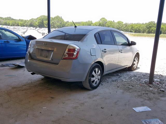 3N1AB61E78L740030 - 2008 NISSAN SENTRA 2.0 GRAY photo 4